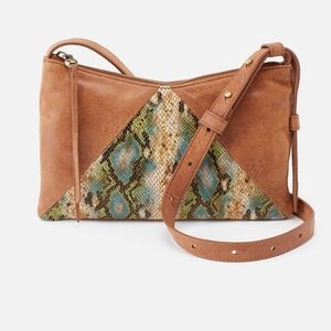 HOBO Tan Leather Crossbody Bag